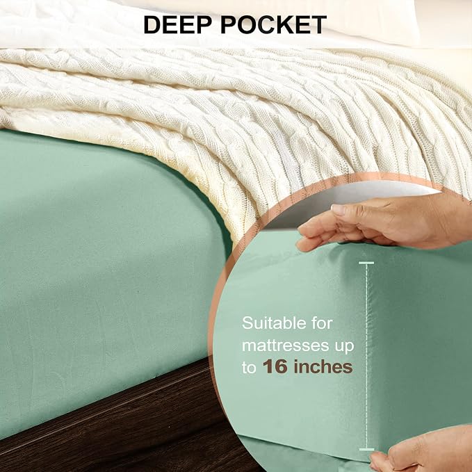 FreshCulture Twin XL Fitted Sheet Only - Image 4