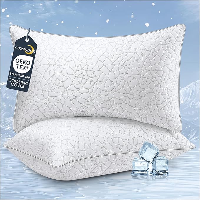 COZSINOOR King Size Bed Pillows by COZSINOORBEDDING