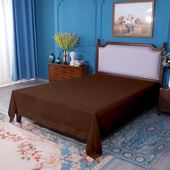 NTBAY California King Flat Sheet Only - Image 5