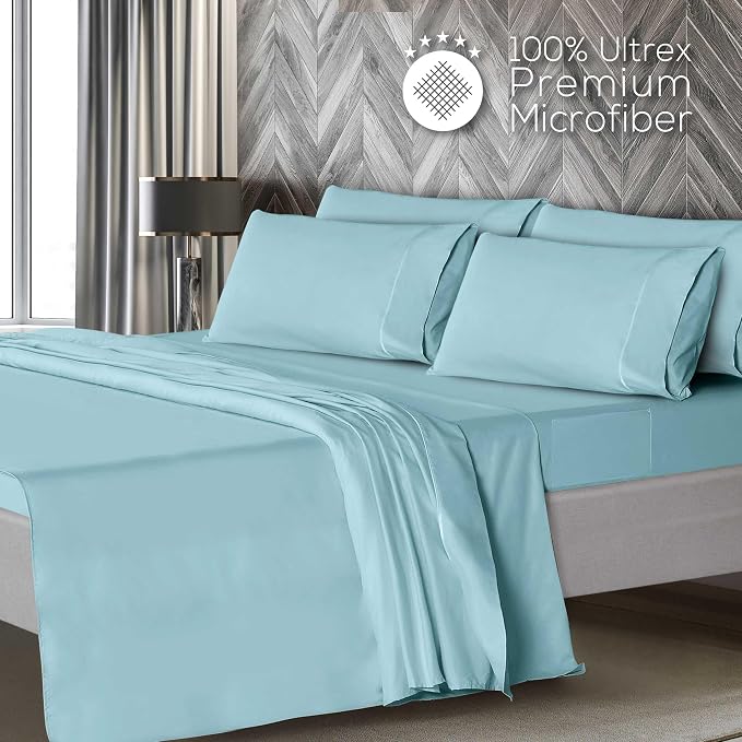Mueller UltraTemp 6 PC Queen Sheet Set - Image 3