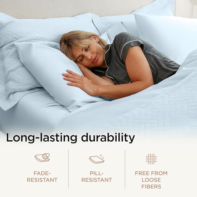 Threadmill Luxury 800 Thread Count Queen 100% Cotton Sheets - Image 4