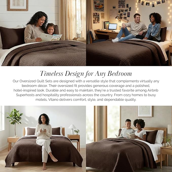 Southshore Fine Living, Inc. Twin XL Bedspread Quilt Set, Dorm Room Bedding - Image 6