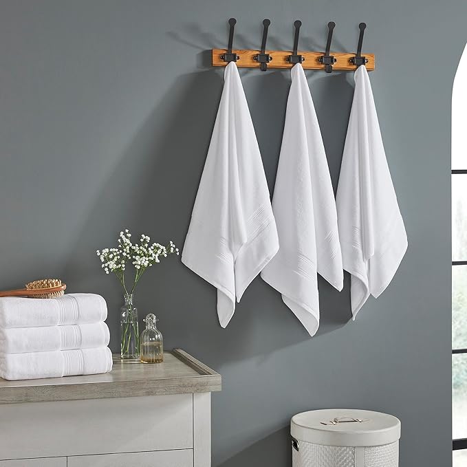 Modern Threads Hotel Collection 6-Pack 100% Ring Spun Cotton, Highly Absorbent - Image 3