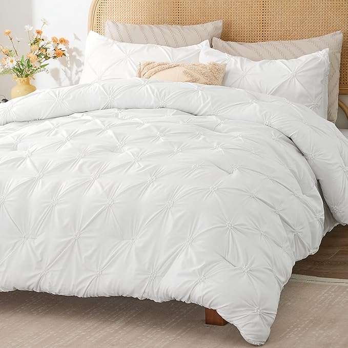 BEDELITE White Twin Comforter Set by BEDELITE