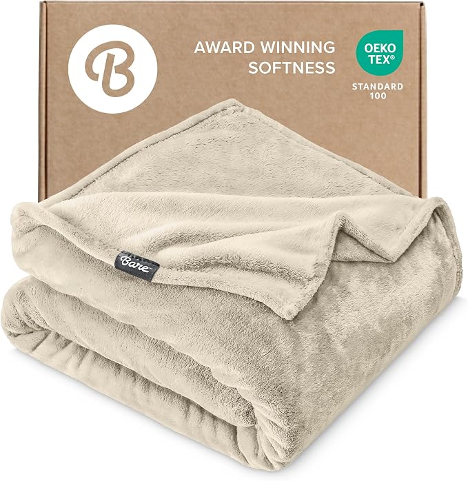 Bare Home Fleece Blanket by BareHome