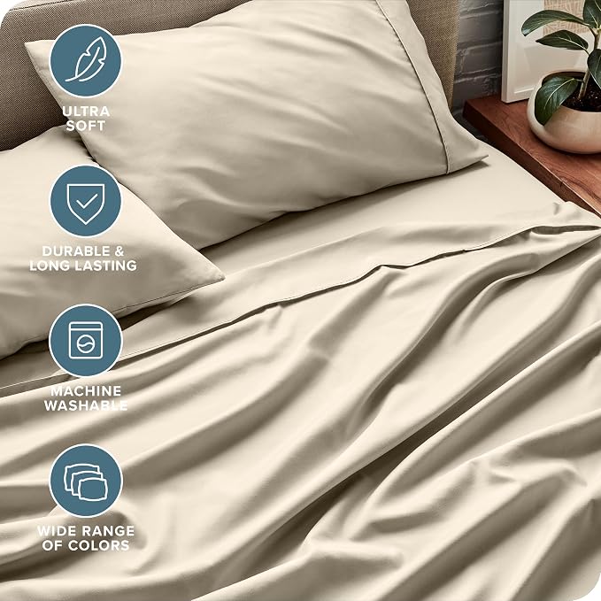 Bare Home Full XL Sheet Set - Image 4