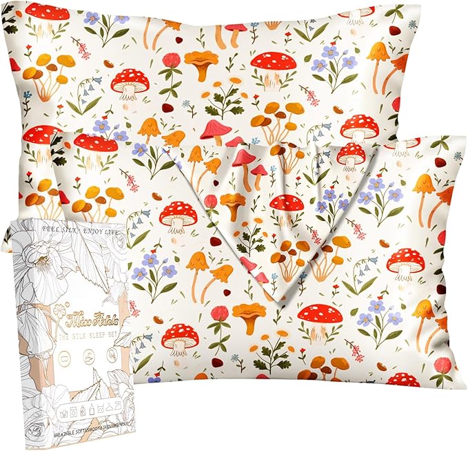 Miss Adola 2 Pack Mulberry Silk Pillowcase by MissAdola
