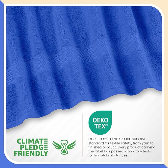 Martex 6-Piece 100% Ringspun Cotton Towel Set | Quick Dry | Super Absorbent & - Image 8