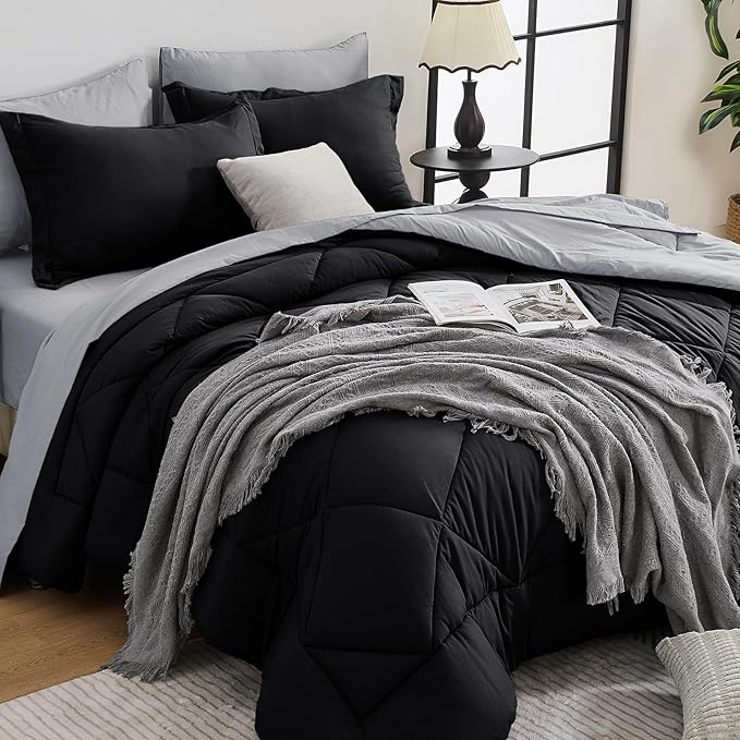 HEVUMYI 120x98 Oversized King Comforter Set by HEVUMYI