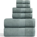 Springtree Home 100% Cotton Bath Towel Set | 6 Piece Set | Absorbent & by SpringtreeHome