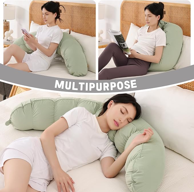 Peallow – Long Round Body Pillow - Image 6