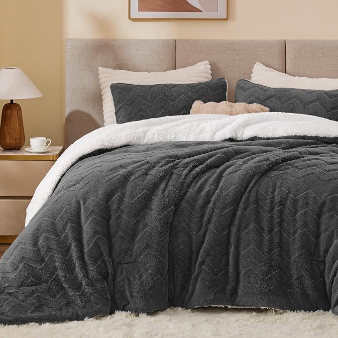 BEDELITE Fluffy Twin Comforter Set - Image 2