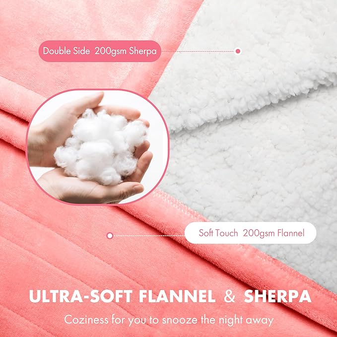 Queen Heated Blanket 84" x 90" - Image 4