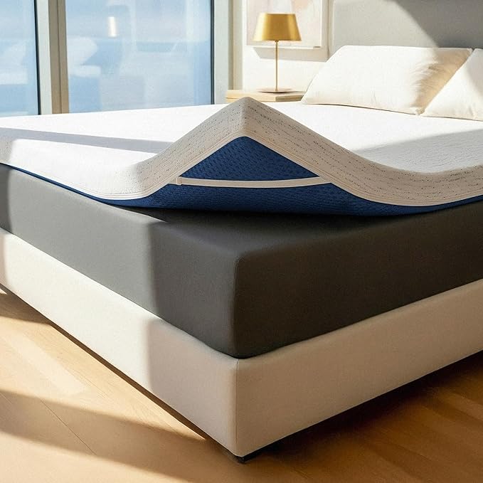 ViscoSoft 3 Inch Memory Foam Mattress Topper King by ViscoSoft