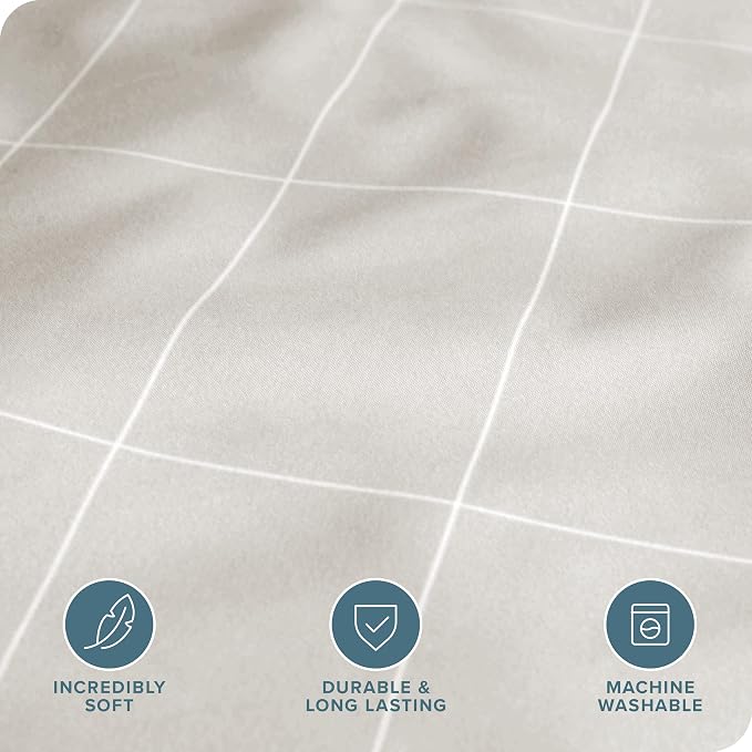Bare Home Bedding Duvet Cover King Size - Image 3
