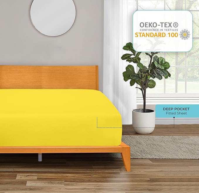 Royale Linens Fitted Sheet Queen - Image 7