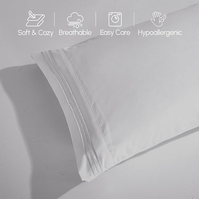Elegant Comfort Luxurious 1500 Premium Hotel Quality Microfiber Three Line - Image 6