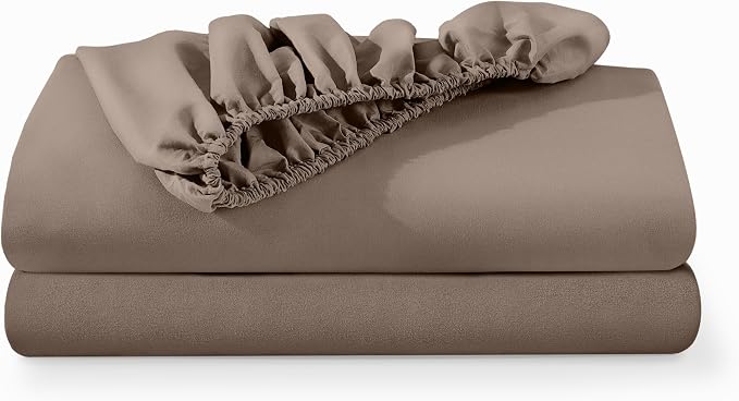 Bare Home 2-Pack Fitted Bottom Sheets King by BareHome