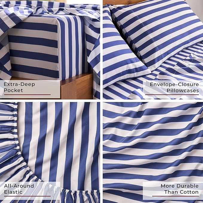 Mellanni California King Sheets Set - Image 5
