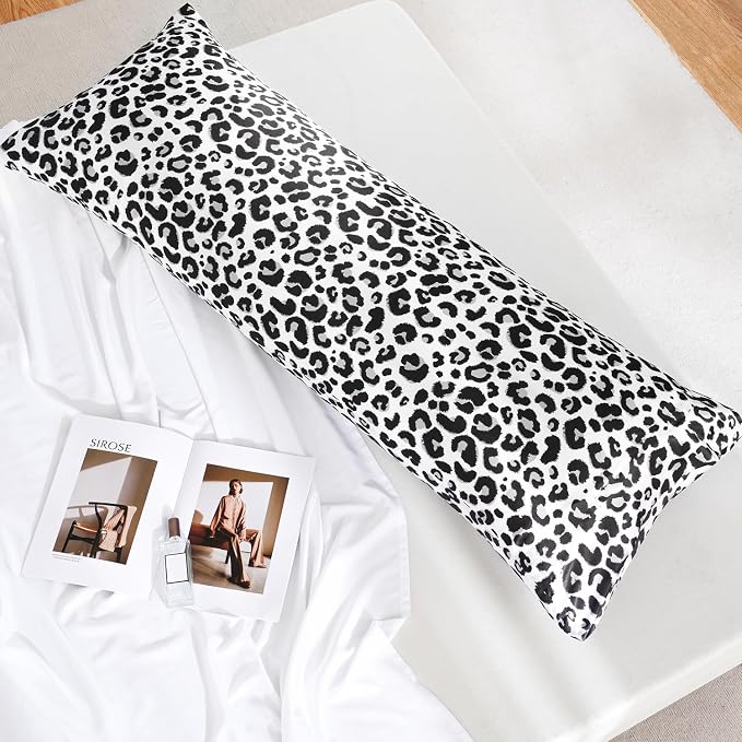 MR&HM Satin Body Pillow Cover, Soft and Breathable Body Pillow Case - Image 6