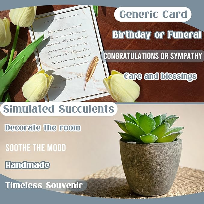AHAGIFTREE Get Well Soon Gift Baskets - Image 6