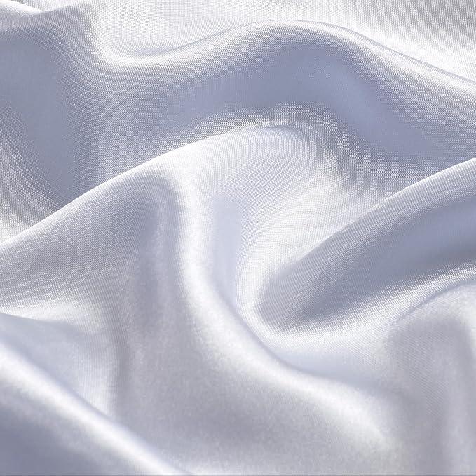 BEDELITE Satin Body Pillow Cover 2 Pack, Super Soft and Cooling Body Pillow - Image 4