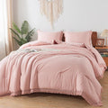 Andency Pink Comforter Set Full Size by Andency