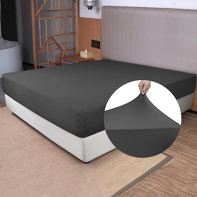 Stretch Queen Size Fitted Sheet Only by NYHOME