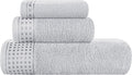 GLAMBURG Ultra Soft 3 Pack Cotton Towel Set, Contains a Bath Towel 28x55 inch by GLAMBURG