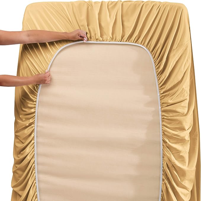 Hearth & Harbor Extra Deep Pocket Queen Sheets Sets - Image 4
