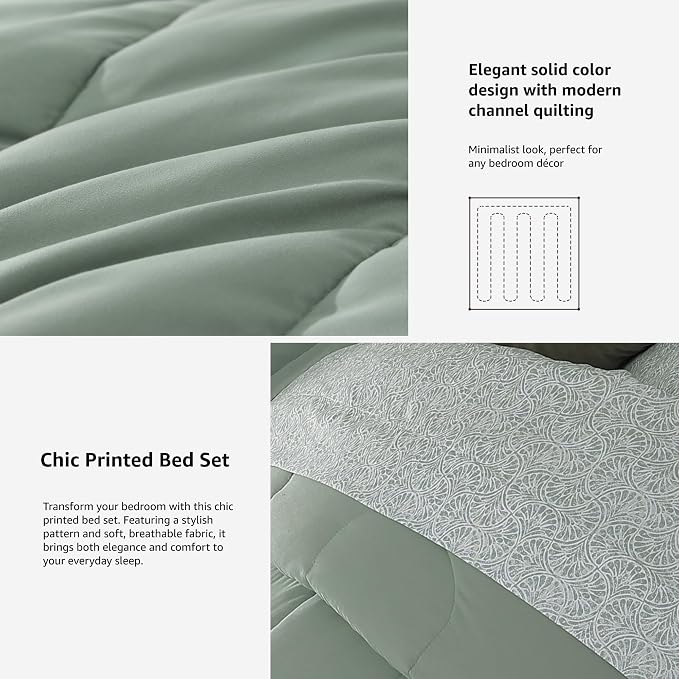 Monbix King Size Comforter Set - Image 5