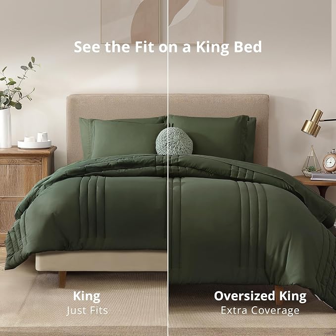 Monbix Oversized King Size Comforter Set - Image 7