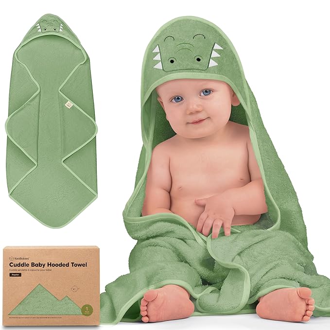 KeaBabies Hooded Baby Towel for Newborn by KeaBabies