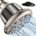 Filtered Shower Head with Upgraded Activated Carbon Filter by MakeFit