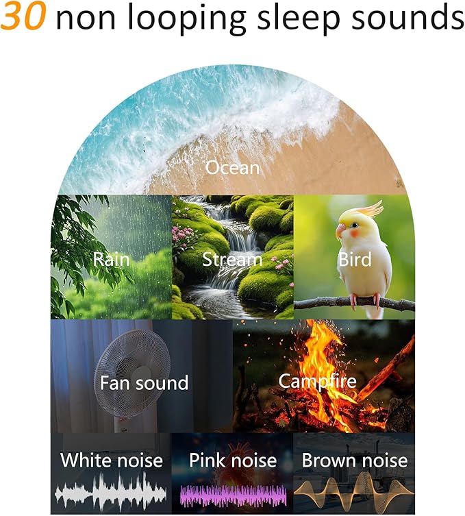 10-60 Mins Simulate Sunrise Alarm Clock: Gentle Wake Up Light Adjustable - Image 5