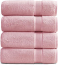 Springtree Home Luxury Bamboo Rayon Bath Towel Set of 4 | 35% Bamboo Rayon by SpringtreeHome