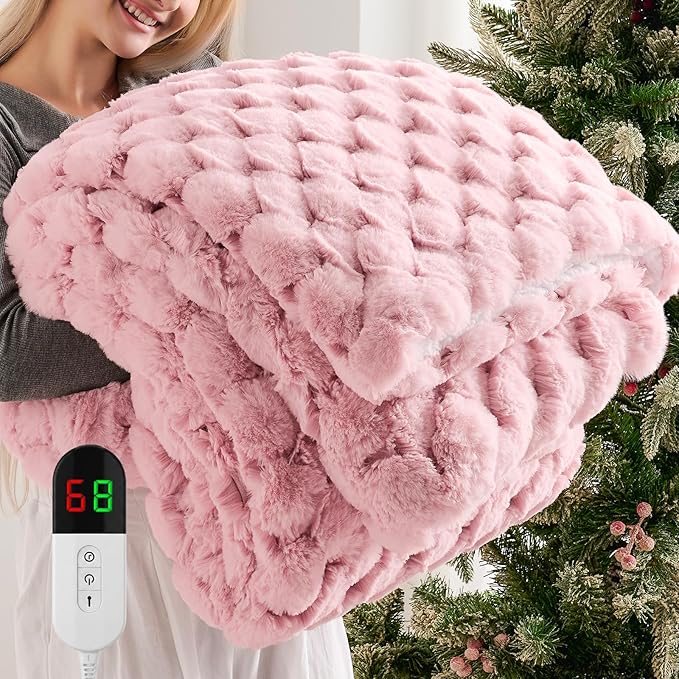 Homemate Electric Heated Throw Blanket by Homemate