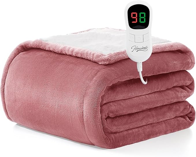 Homemate Electric Heated Blanket Full Size by Homemate