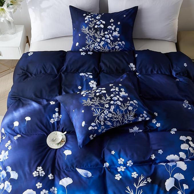 Cupocupa Duvet Cover King Size Set Boho Floral Pattern King Duvet Cover Set - Image 6