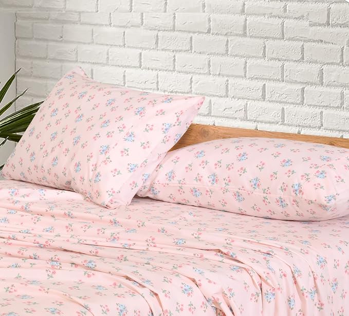 RUVANTI 100% Cotton Sheets – Full Size Percale Bedding, Cooling & Breathable - Image 7