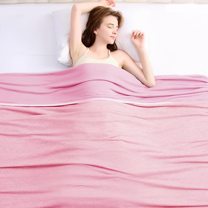 Topcee Cooling Blanket for Night Sweats Absorbs Heat to Keep Adults, Children by Topcee%E2%80%94ForYourGoodSleep