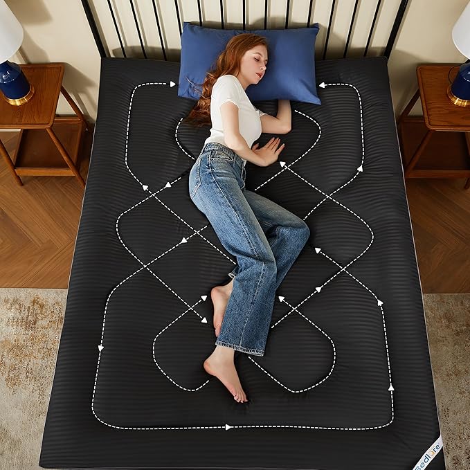 BEDLORE Full Mattress Topper, Thick Pillow Top Pad - Image 5