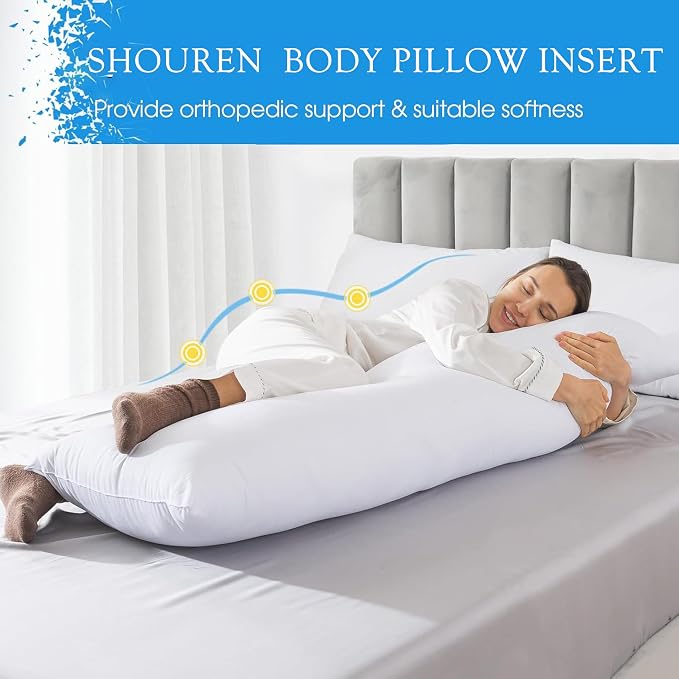 SHOUREN Cotton Body Pillow Insert - Image 3
