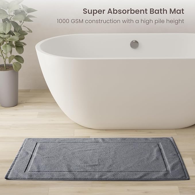 BIOWEAVES 100% Organic Cotton Bath Towel Set | 700 GSM Plush 7-Piece Premium - Image 3