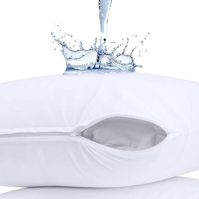 Utopia Bedding Premium 100% Waterproof Pillow Protectors - Image 3