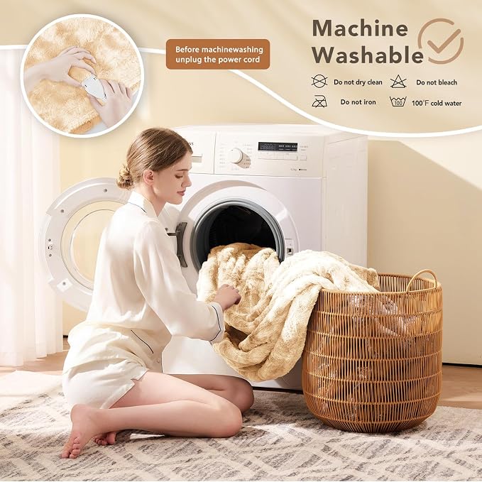 Homemate Heated Blanket Electric Throw - Image 7