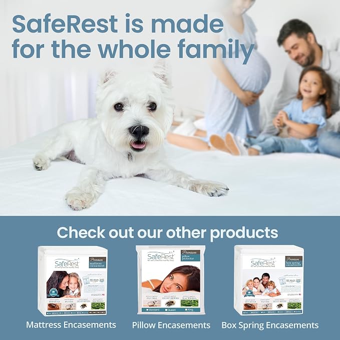 SafeRest Waterproof Crib Size Mattress Protector - Image 2