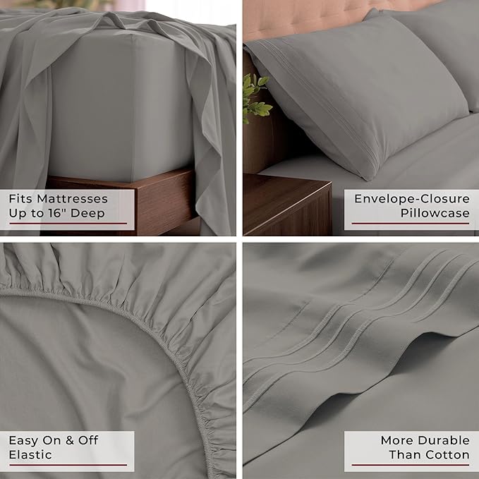 Mellanni King Sheets Set - Image 5