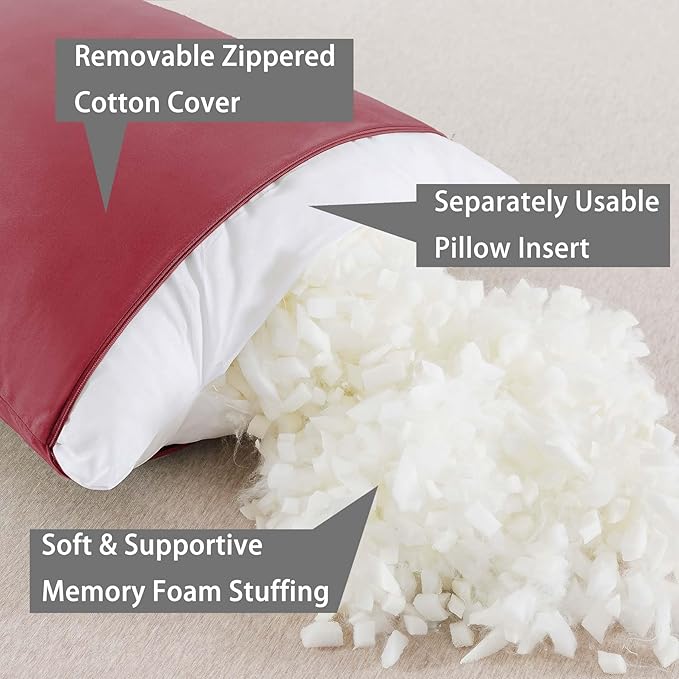 WhatsBedding Memory Foam Body Pillow - Image 2