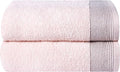 Belizzi Home Ultra Soft 2 Pack Oversized Bath Towel Set 28x55 inches, 100% by Unknown